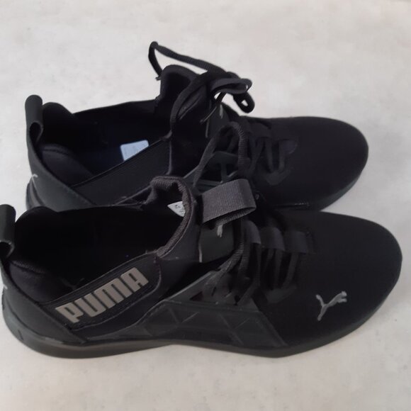 New Puma Black Men's Soft Ride Sneakers Size 9.5 - Picture 6 of 6
